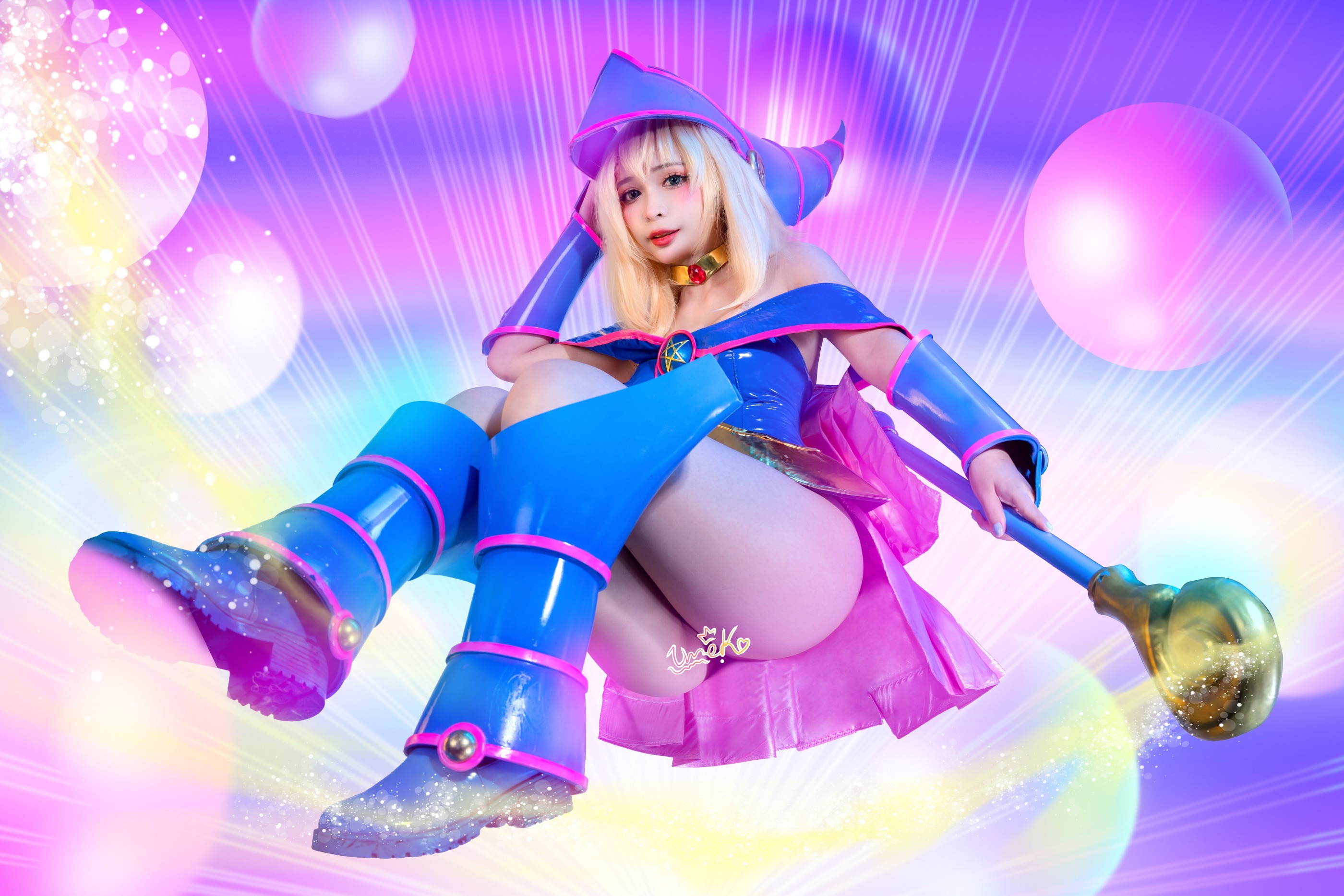 图片[1]-Umeko J – NO.005 Dark Magician Girl[21P]-XikXak